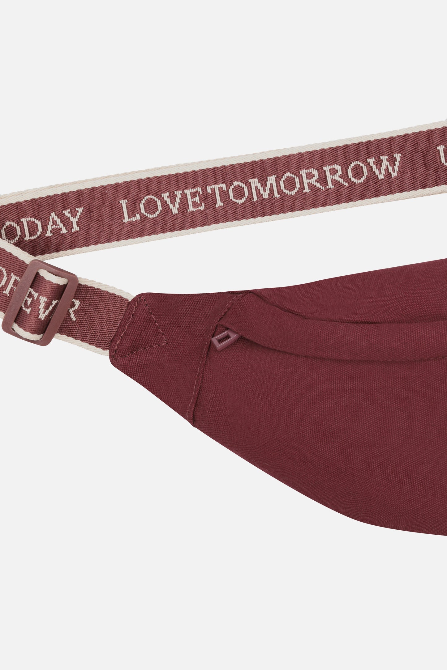 SLOGAN BELT BAG
