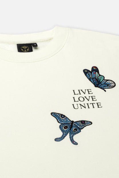 STAIRWAY BUTTERFLY SWEATSHIRT WOMEN