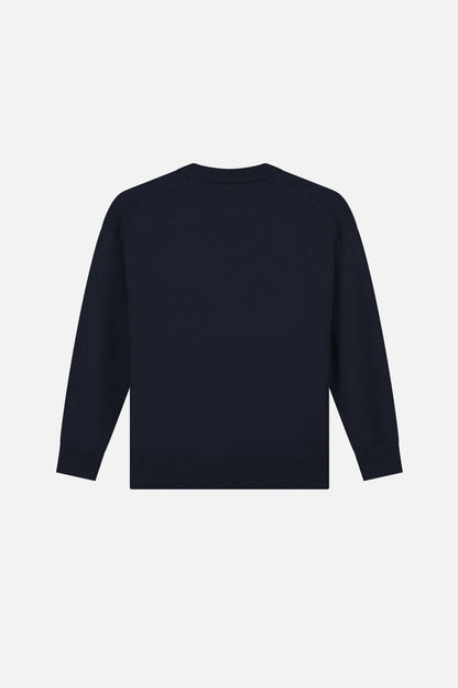 HAPPICON SKI KNITTED SWEATSHIRT