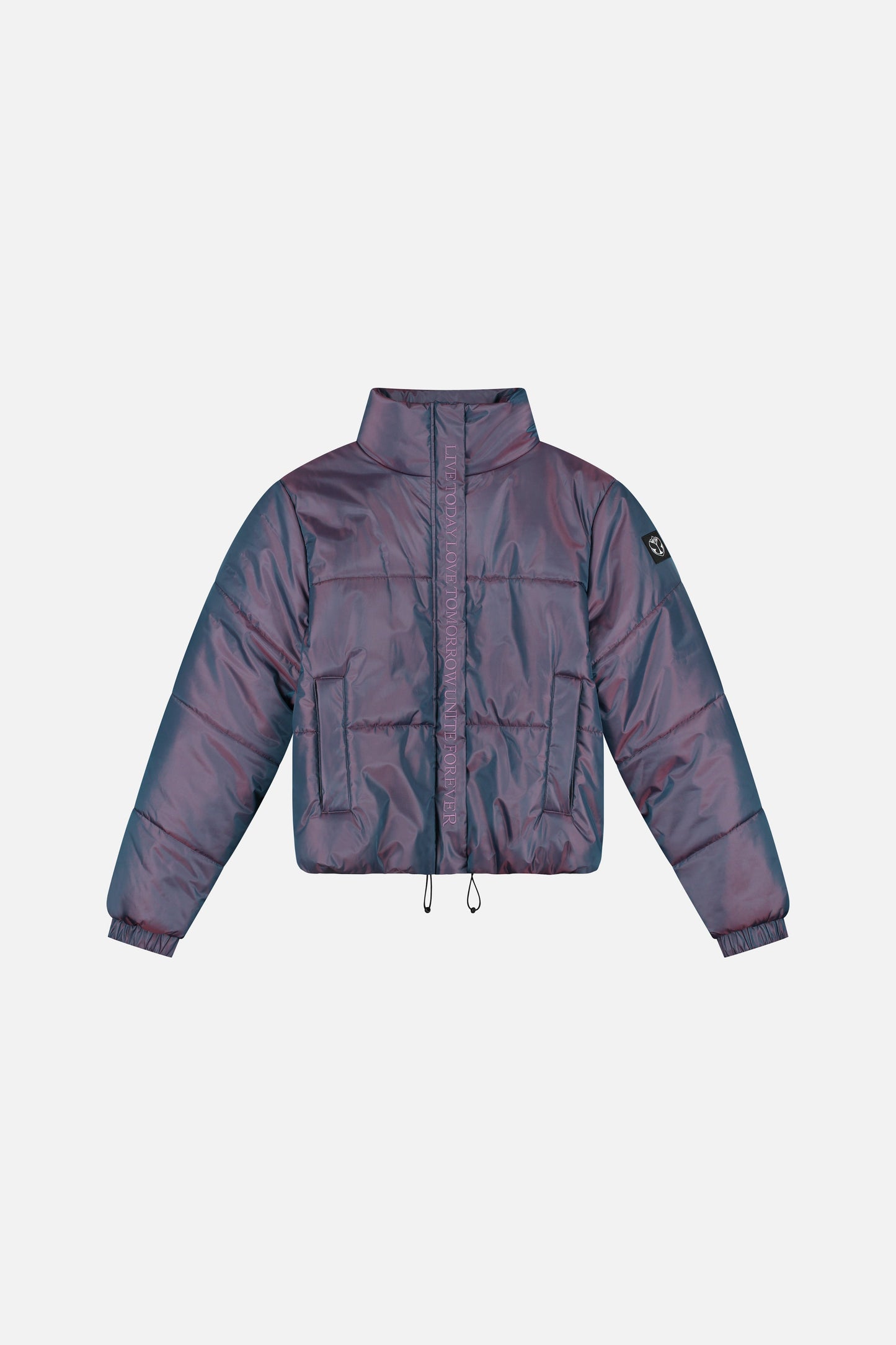 IRIDESCENT PUFFER JACKET WOMEN