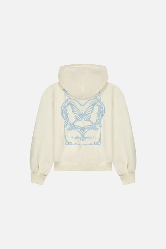 BUTTERFLY CONTRAST HOODIE WOMEN