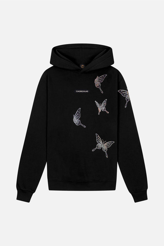 BUTTERFLY SPARKLE HOODIE WOMEN