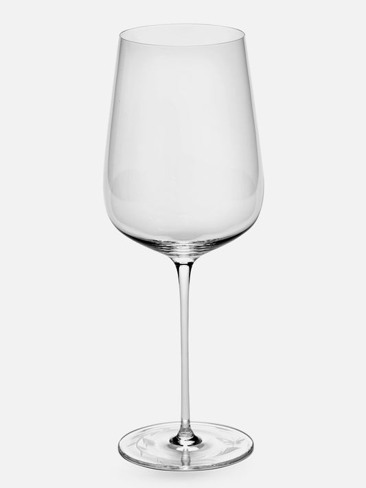 SERAX RED WINE GLASS DRAGONFLY