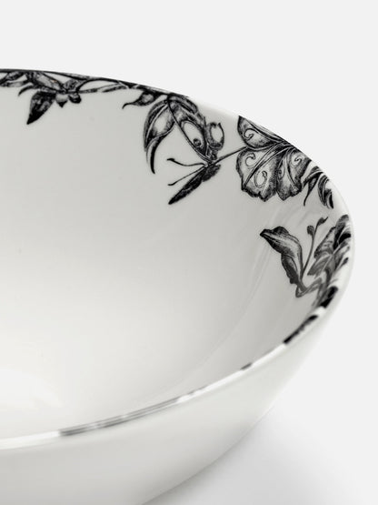 SERAX MEDIUM LOW BOWL ENCHANTED GARDEN