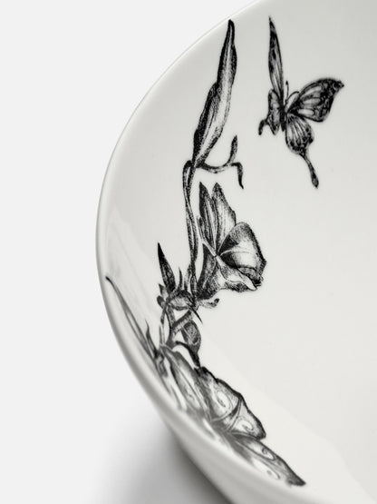 SERAX LARGE OVAL BOWL MAGICAL BLOSSOM