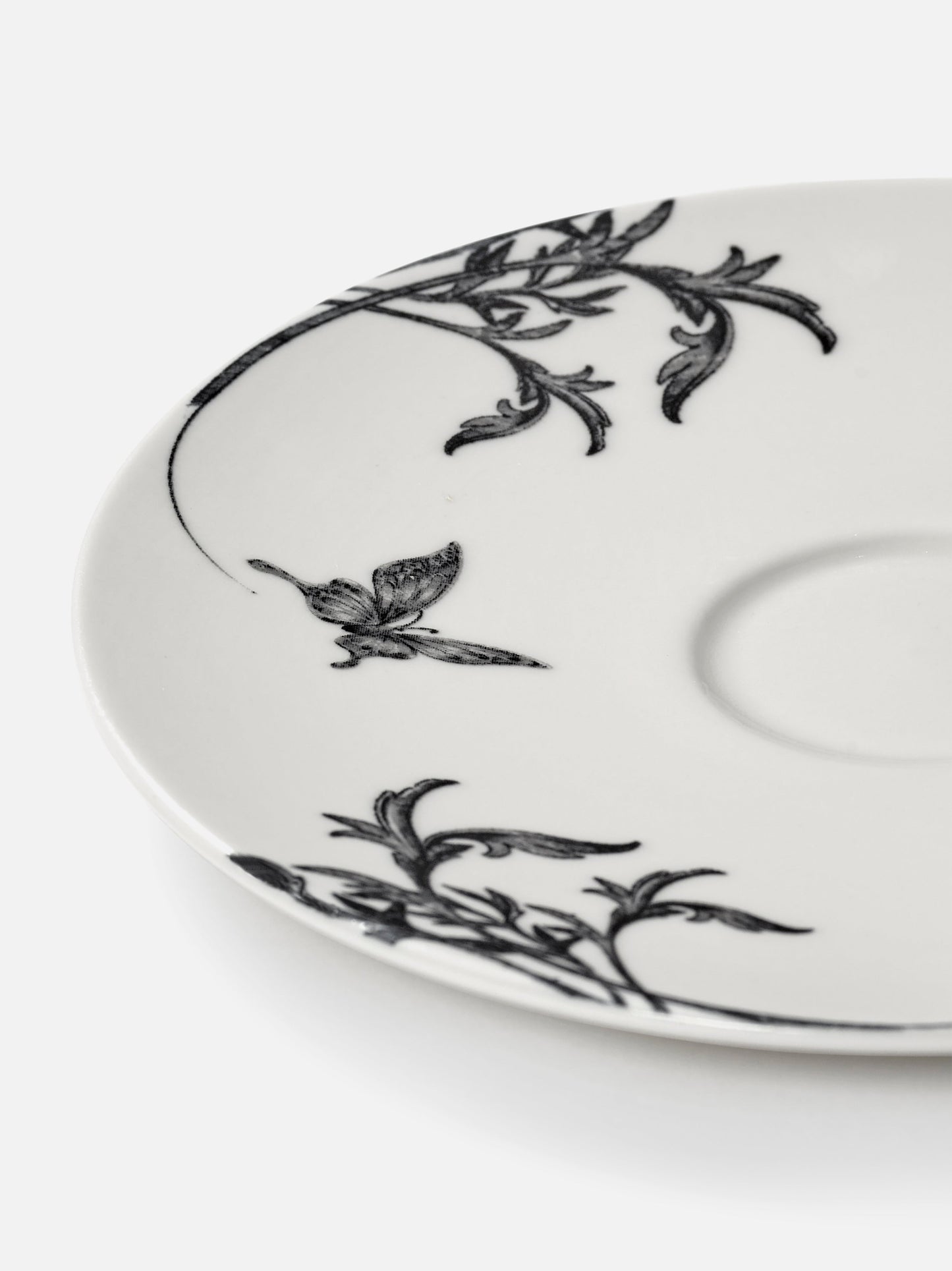 SERAX SAUCER CAPPUCCINO BUTTERFLY BALLET