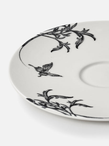 SERAX SAUCER CAPPUCCINO BUTTERFLY BALLET