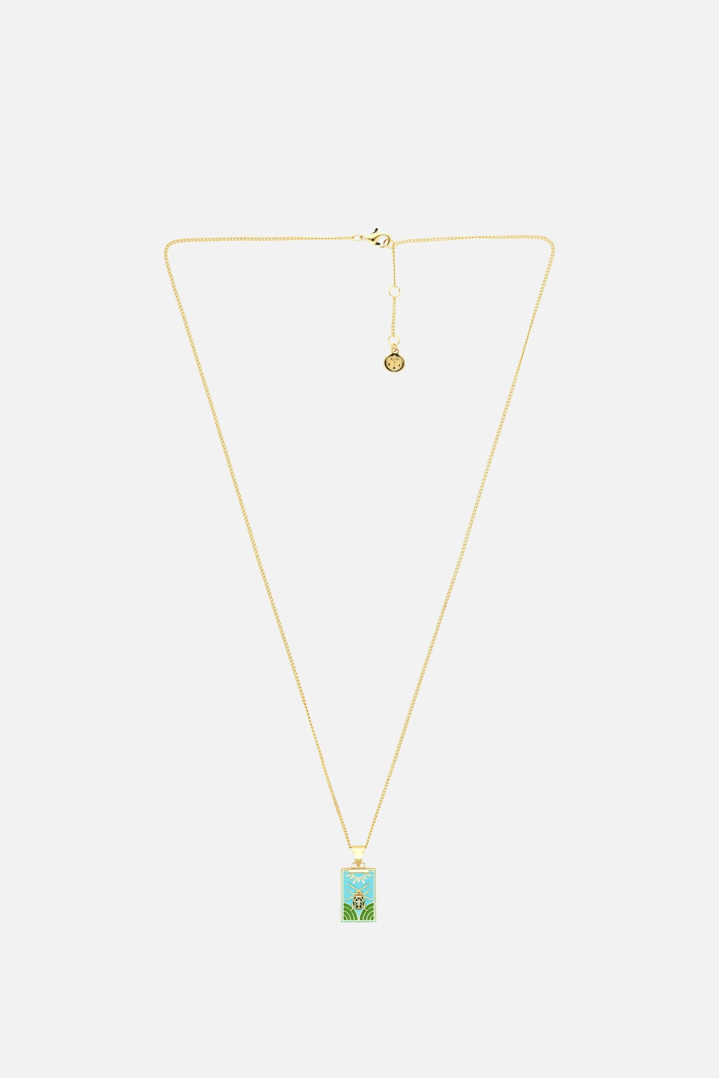 BEETLE PENDANT NECKLACE