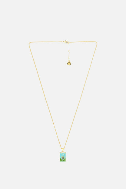 BEETLE PENDANT NECKLACE