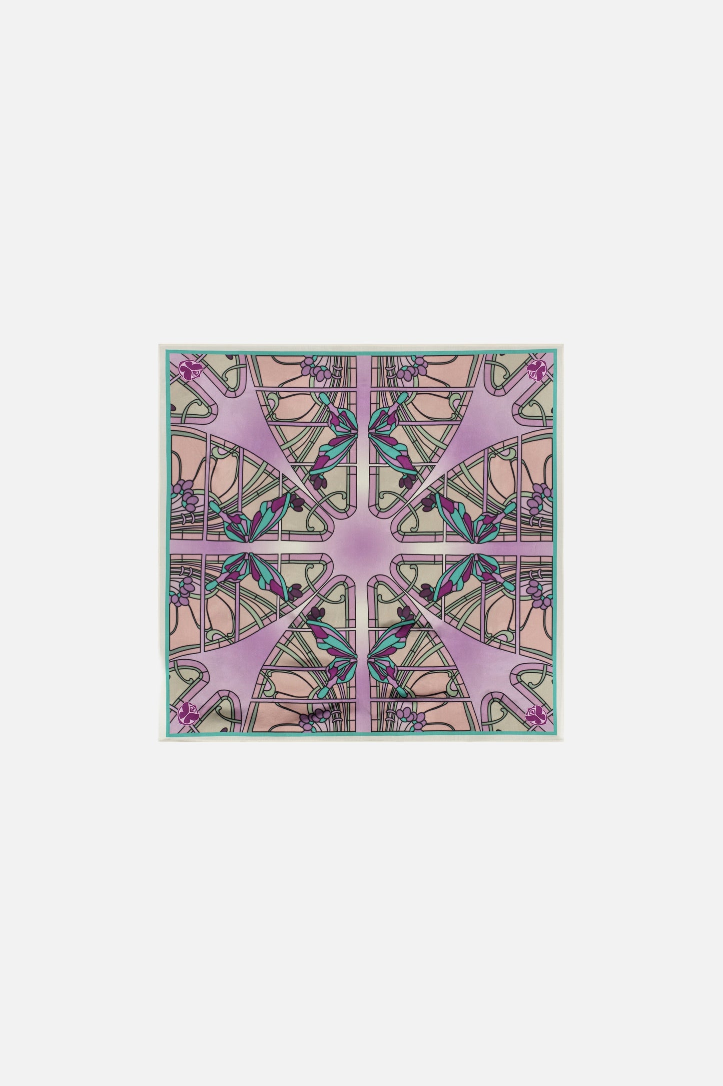 BUTTERFLY VITRAIL HEAD SCARF