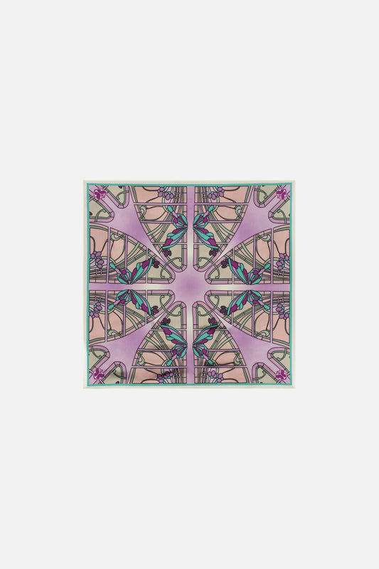 BUTTERFLY VITRAIL HEAD SCARF
