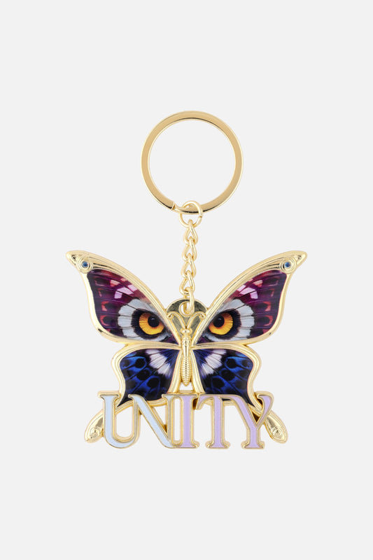 UNITY LAS VEGAS BUTTERFLY KEYCHAIN