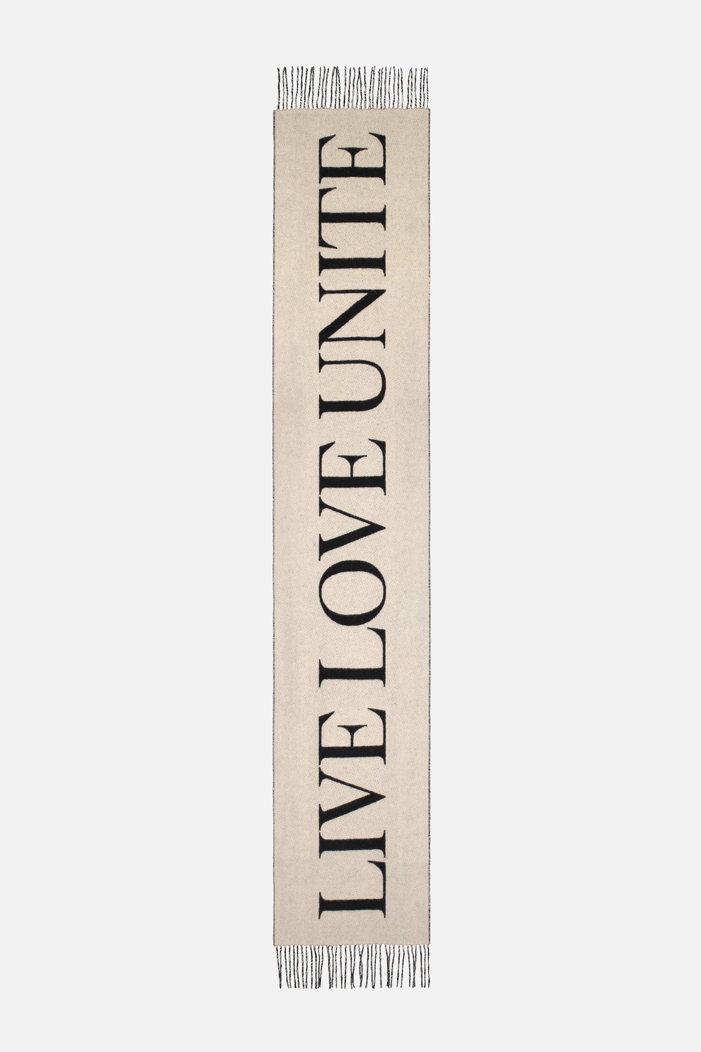 SLOGAN SCARF