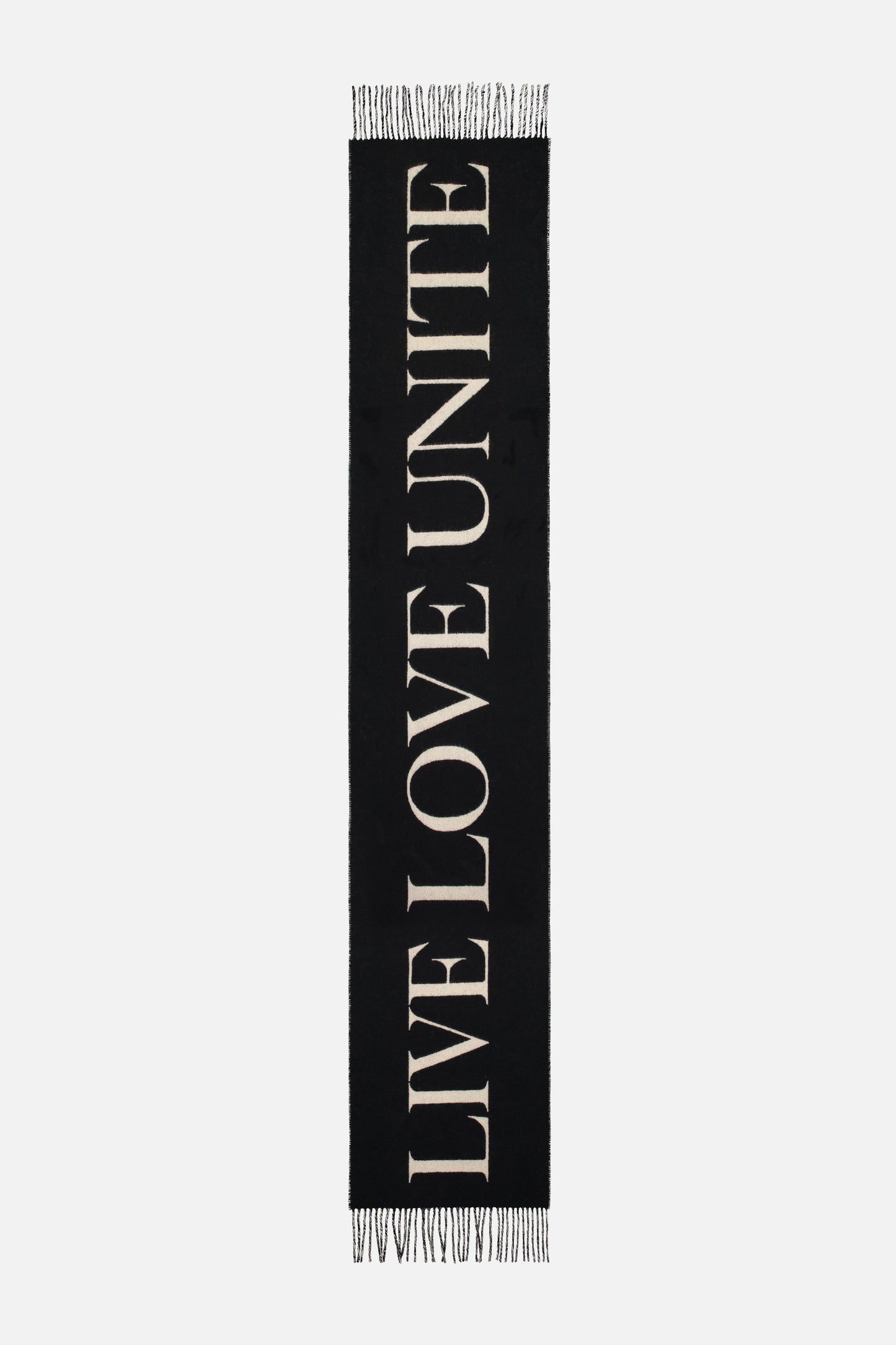 SLOGAN SCARF