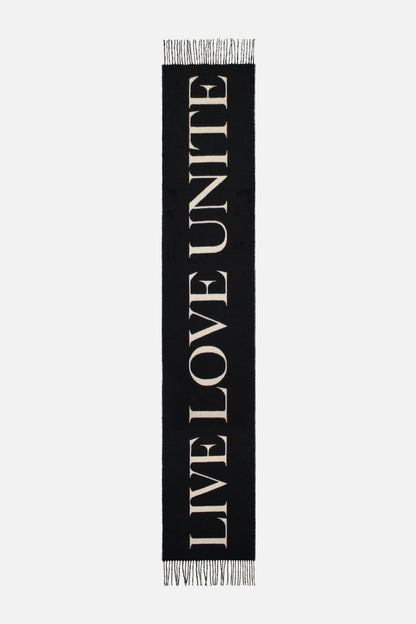 SLOGAN SCARF
