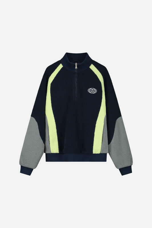 SWIRL ZIP TEDDY JACKET