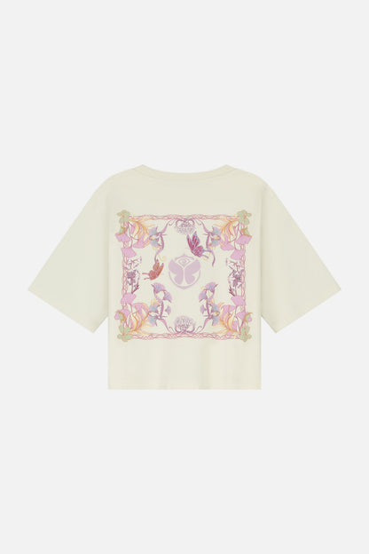 BOTANIC CROPPED T-SHIRT