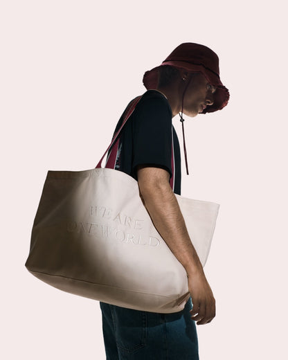 SLOGAN BEACH BAG
