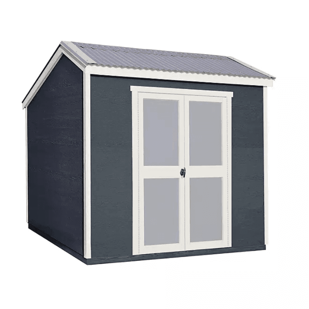Gardena 8′ x 6′ Outdoor Wood Utility Shed
