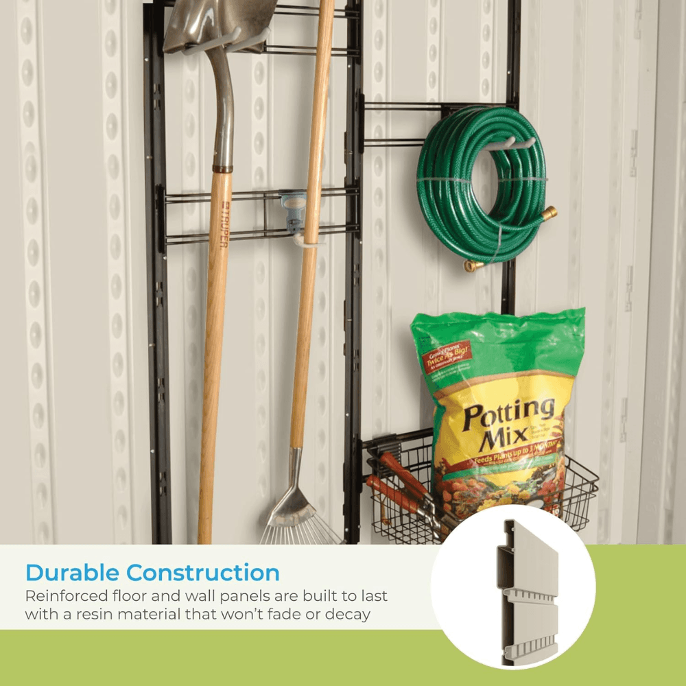 Suncast Tremont 547 cu. ft. Storage Shed BMS8100