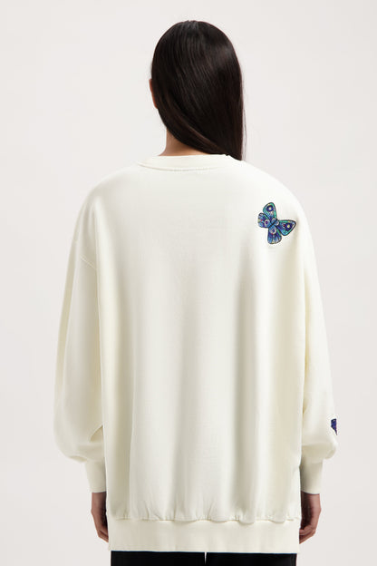 STAIRWAY BUTTERFLY SWEATSHIRT WOMEN